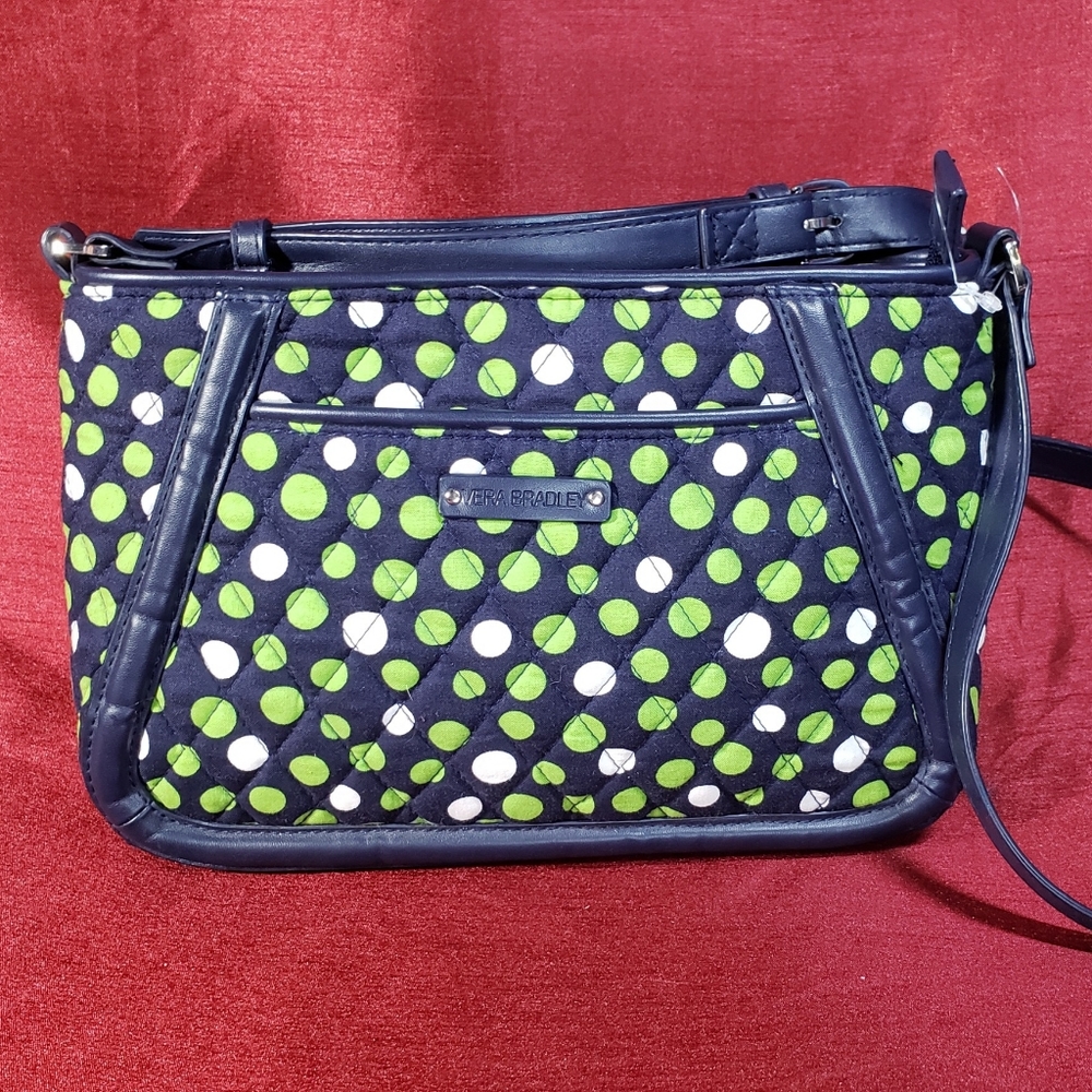 Vera Bradley NWT Lucky Dots Crossbody